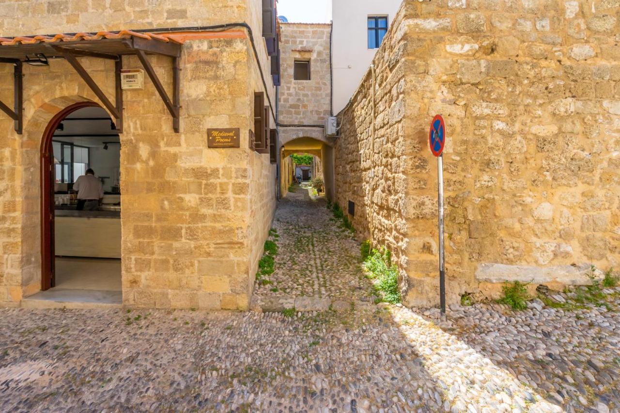 Medieval Poem Rhodes City Exterior photo